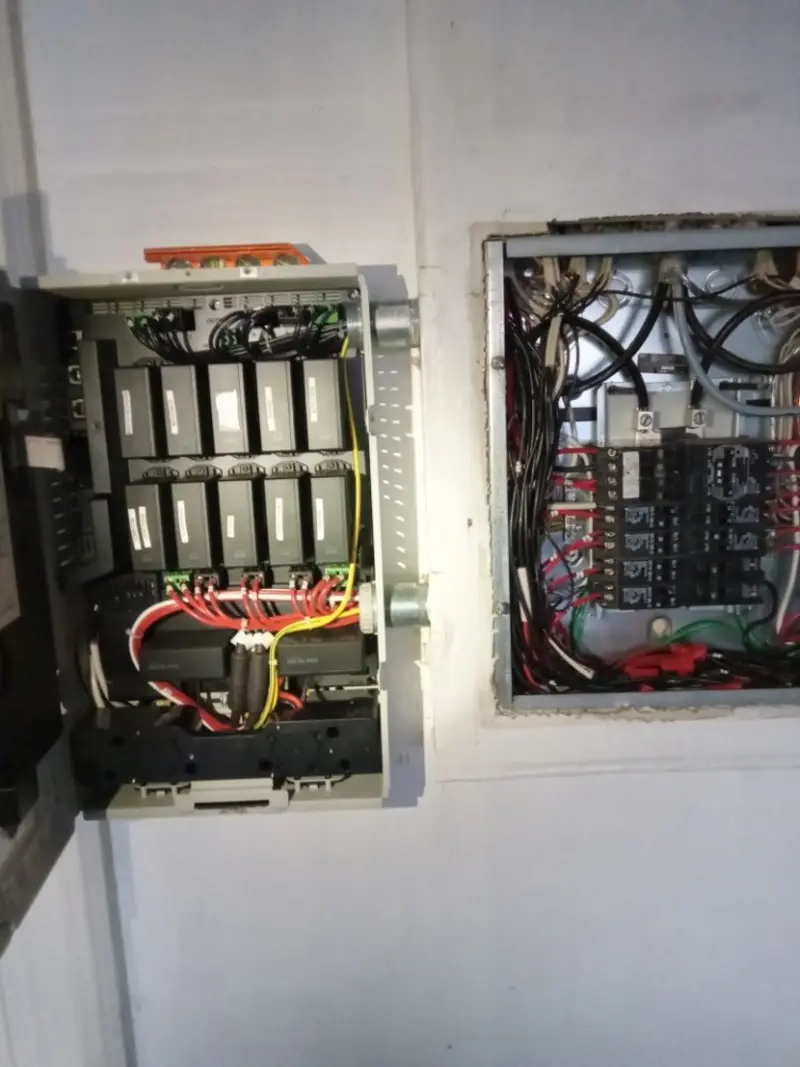 Electrical panel upgrade completed for Commercial Electrician Services in Bern